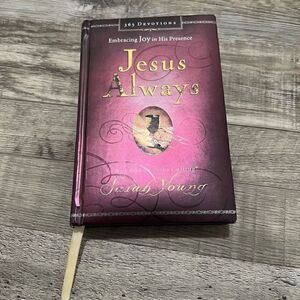 Jesus Always by Sarah Young 365 day devotional padded hardcover